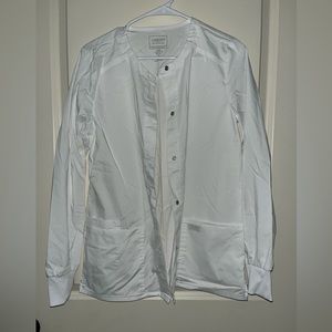 Cherokee White Scrub Jacket